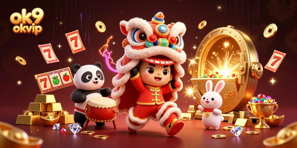 Experience the thrill of winning at ok9 okvip with dynamic slot and casino elements.